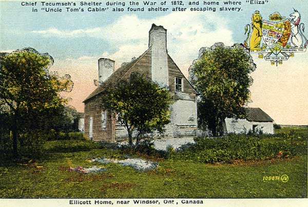 Home of 'Eliza' of Uncle Tom's Cabin