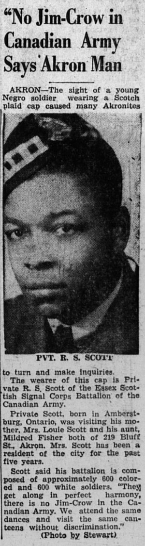 PVT. R. S. Scott