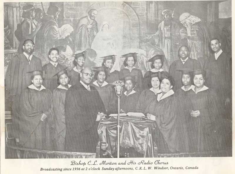 Bishop C.L. Morton Sr. and the Radio Chorus