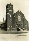 Exterior of First Baptist Church  Photo courtesy of the Windsor Star