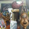 Window diplay at Montego Alkebulanian Black History Bookstore  photo by H. Soulliere