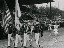 Jackson Park Grandstand, photo courtesy of Windsor Star, 31/07/1950