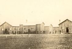 The 'Old Barracks' Windsor Ontario - Photo Courtesy of Windsor's Community Museum P5227