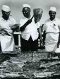 Sam Pickens, Walter Perry and Lawrence Franklin