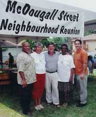 McDougall Street Neighbourhood Reunion, photo courtesy of Nancy Allen
