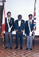 LCOL Jacobs honoured at Emancipation Gala 2004 - photo courtesy of Jim Allen
