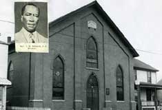 100th Anniversary of the BME Church on McDougall Street  Photo Courtesy of The Windsor Star 3/11/1954