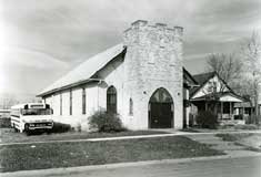 Sandwich First Baptist Church  Photo courtesy of Windsors Community Museum (file P6451)  