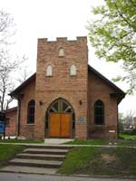 Sandwich Street First Baptist Church, photo courtesy of the City of Windsor, Heritage Planning Department 