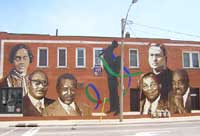 Reaching Out - The Wyandotte Town Centre Mural Project Photo H.Soulliere