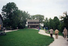 Exterior of Uncle Tom's Cabin Site, photo Courtesy of Cousin Kathleen's Guide Service
