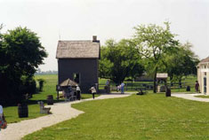 Exterior of Uncle Tom's Cabin Site, photo Courtesy of Cousin Kathleen's Guide Service