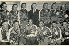 Police Hockey Champs 1952-53, photo courtesy of Windsor Public Library 1-73