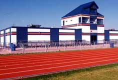 P10781 - Rosati Field House Donated to Sandwich Secondary School, Courtesy of Rosati Family