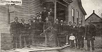 P11344 - Nevi Rusich - The club 'Societa Frontiera Del'Alpi , founded prior to Giovanni Caboto Club in Windsor