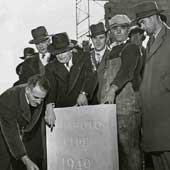 P9394 - Laying the cornerstone, 1949. Courtesy of the Windsor Star