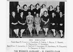 P10825 Giovanna Senesi Caboto Club 50th Anniversary book photo - 1955 executive Caboto Club Women's Auxilliary.jpg