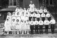 P10469 - The First Communion Class Held at St. Angela Merici May 21, 1939