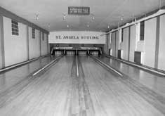 P10462 - St. Angela Merici Bowling Alley in the Youth Centre, Courtesy of St. Angela Merici Church