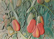 Tomato - 1976 - Woodcarving by Calegari Celso. Courtesy of Maria Abati.