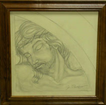 Framed Sketch, by Francesco G. Biafora. Courtesy of Francesco G. Biafora.
